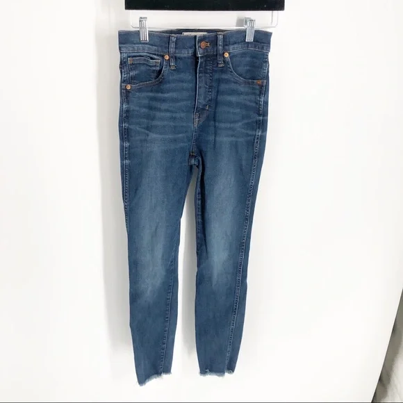 Madewell 10” High Rise Skinny Sz 26 - Picture 4 of 6